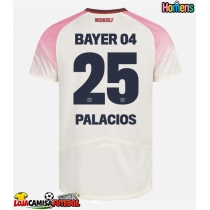 Camisa de Futebol Bayer Leverkusen Exequiel Palacios #25 Equipamento Secundário 2025-26 Manga Curta